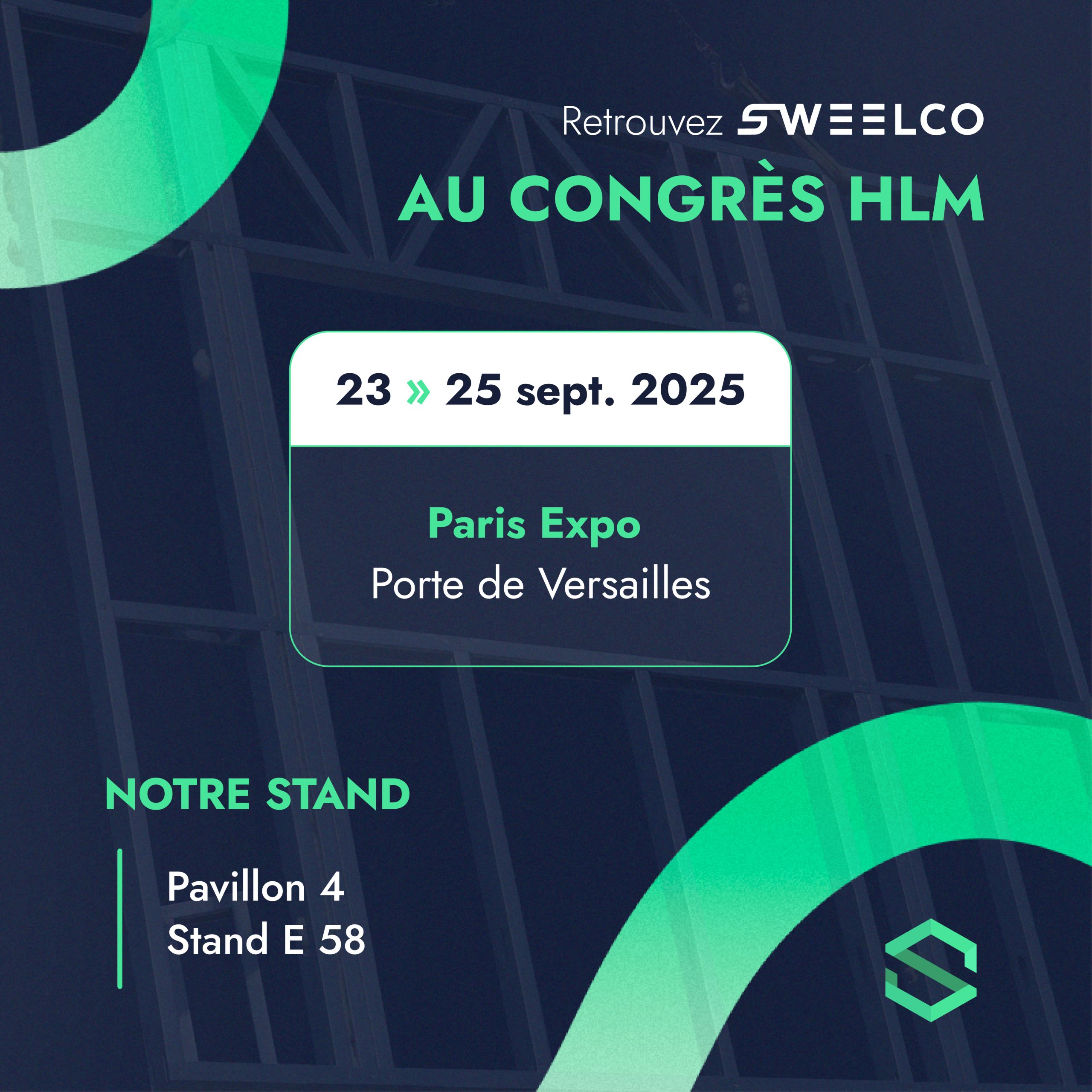 Sweelco présent au congrès HLM 2025