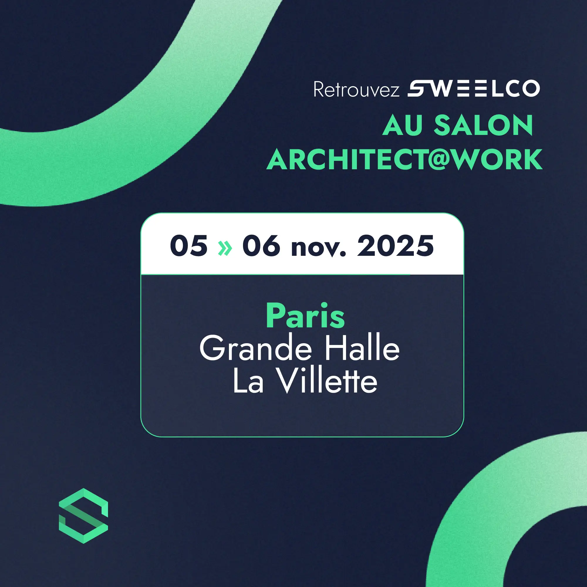 Invitation au Salon Architect@work Paris
